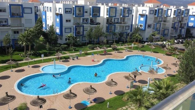 Superbe Appartement Au Centre De Cabo Negro En Residence Avec Piscines Et Tobogan Exterior photo